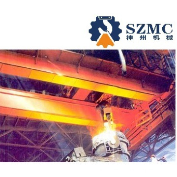 High Temperature Double Girder Metallurgical Overhead Crane for Metal Casting